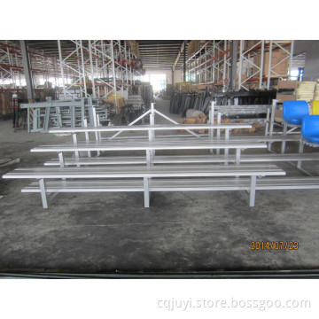 JY-717 Factory Price Outdoor furniture Dismounting folding aluminum portable Bleacher stage moveable bleacher